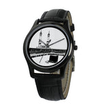 Jolie montre noire "Mekka"