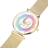 Montre adulte mixte " Mandala lanternes "