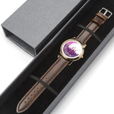 Montre adulte mixte " Lune mandala mosquée "
