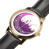 Montre adulte mixte " Lune mandala mosquée "